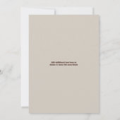 Verkürzung der Ankündigung des Party "Verschieben (Rückseite)