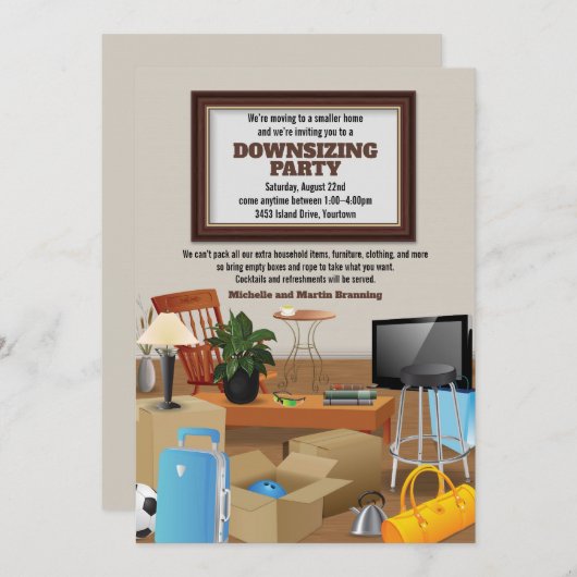 Verkürzung der Ankündigung des Party "Verschieben (Vorne/Hinten)