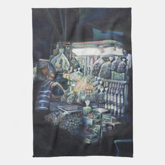 Verlagerung der Goal Post, Singapur Geschirrtuch (Vertikal)