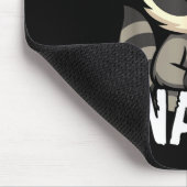 Verlange Snacks süße Tier Meme Tee lustiger Waschb Mousepad (Ecke)