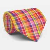 Verlangen nach Madras-Rose Krawatte (Gerollt)