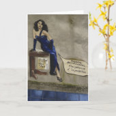 Verlangen Sie das unmögliche Karte (Gelbe Blume)