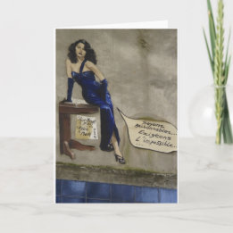 Verlangen Sie das unmögliche Karte