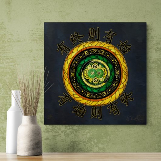 Verlängerung: {20} Wo das Ende ist, beginnt der An Leinwanddruck