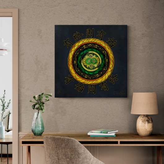 Verlängerung: {32} Wo das Ende ist, beginnt der An Leinwanddruck