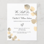 Verlängerung der Geltungsdauer der goldenen Eukaly Flyer (Vorne)