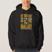 Verlängerung der Laufzeit für die Biologie Hoodie (Vorderseite)