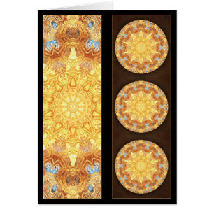 Verlängerung der Mandala Lesezeichen Card