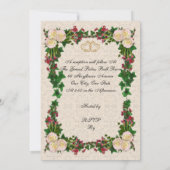 Verlängerung des 25. Hochzeitstages Einladung (Rückseite)