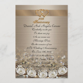 Verlängerung des 50. Jahrestags Einladung