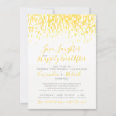 Verlängerung des Gelben Heiratsversprechens 1 Jahr Einladung (Vorderseite)