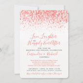 Verlängerung des Korallenheiratsversprechens 1 Jah Einladung (Vorderseite)