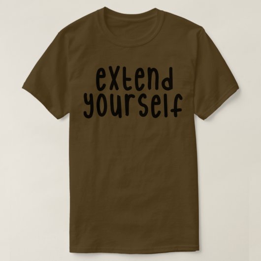 Verlängerung T-Shirt (Design vorne)