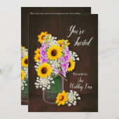 Verlängerung unserer Eheschließungen - Einladung e (Vorne/Hinten)