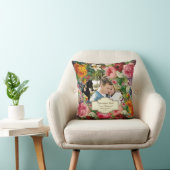 Verlängerung Vintager Rose Personalisiert Kissen (Stuhl )