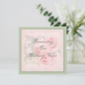 Verlängerung von Ehestimmen Einladung (Stehend Vorderseite)