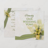 Verlängerung von Ehestimmen - Einladung - Blumenko (Vorne/Hinten)