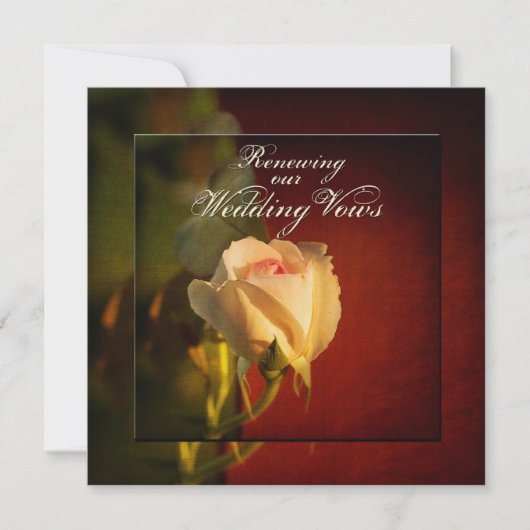 Verlängerung von Eheverträgen - Einladungen (Vorderseite)