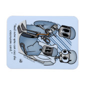 Verlängerungskabel blau magnet (Horizontal)