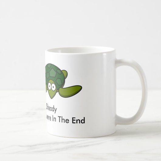 Verlangsamen Sie aber stabile Kaffeetasse (Rechts)