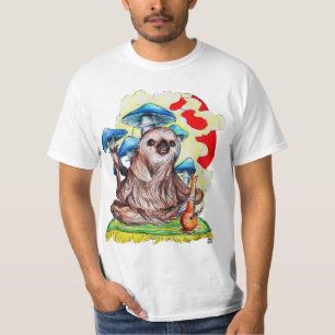 Verlangsamen Sie Bewegungen und gute Schwingungen T-Shirt