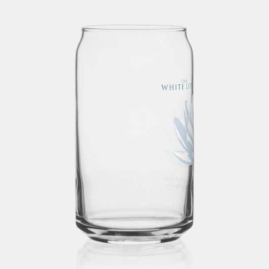 Verlangsamt, nicht zu spät - der weiße Lotus Dosenglas (Rechts)