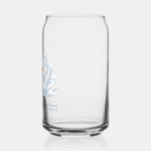 Verlangsamt, nicht zu spät - der weiße Lotus Dosenglas (Links)