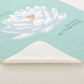 Verlangsamt, nicht zu spät - der weiße Lotus Sherpadecke (3/4)