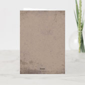 Verlangsamung, du darfst ruhen Design Karte (Rückseite)