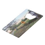 Verlangsamung Kreditkartenflaschenöffner (Rückseite Schrägansicht)