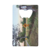 Verlangsamung Kreditkartenflaschenöffner (Rückseite)