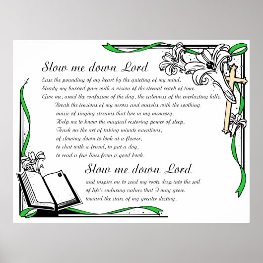 Verlangsamung mich Lord Poster (Vorne)