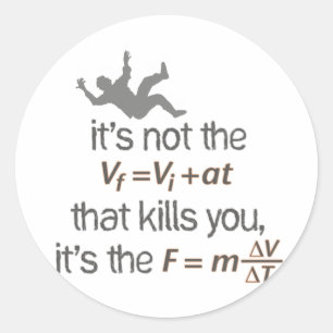 Verlangsamung Runder Aufkleber