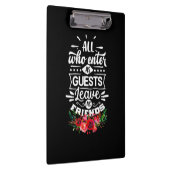 Verlass als Freunde Klemmbrett (Rechts)