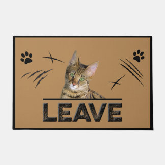 Verlass Cat Doormat, Pet Lover Geschenk, Zuhause v Fußmatte