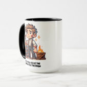 Verlass das Feuerwerk an die Pros! Tasse (Vorderseite Links)