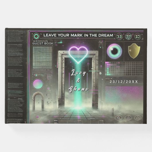 📖 "Verlass Dein Zeichen im Traum" Gästebuch (Vorderseite)