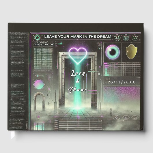 📖 "Verlass Dein Zeichen im Traum" Gästebuch (Vorderseite)