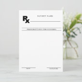 Verlass deine Verschreibungskarte für Erfolgsberat Einladung (Stehend Vorderseite)