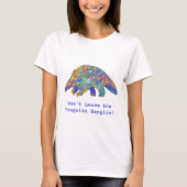 Verlass den Pangolin Danglin Wildlife Activist nic T-Shirt (Vorderseite)