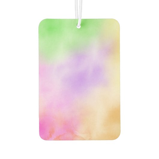 Verlass den Richter an Jesus Air Freshener Autolufterfrischer (Rückseite)