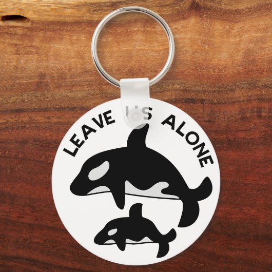 Verlass der Orca Schlüsselanhänger (Vorderseite)