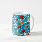 Verlass des Untergangs in das Blaue Meer Kaffeetasse (VorderseiteRechts)
