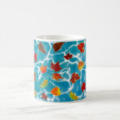 Verlass des Untergangs in das Blaue Meer Kaffeetasse (Mittel)