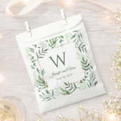 Verlass Design Leaf Garden Wedding Gefallen Tasche Geschenktütchen (Ausgeschnitten)