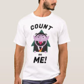 Verlass dich auf mich! Sesamstraße | Count von Cou T-Shirt (Vorderseite)