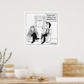 Verlass dich nicht im Gewartet Zimmer Poster (Küche)