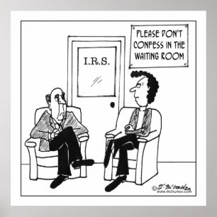 Verlass dich nicht im Gewartet Zimmer Poster