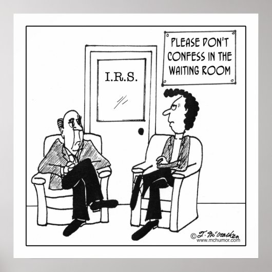 Verlass dich nicht im Gewartet Zimmer Poster (Vorne)