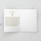 Verlass die Kirche nicht! Führe die Kirche. Fr. Mi Karte (Innenseite)